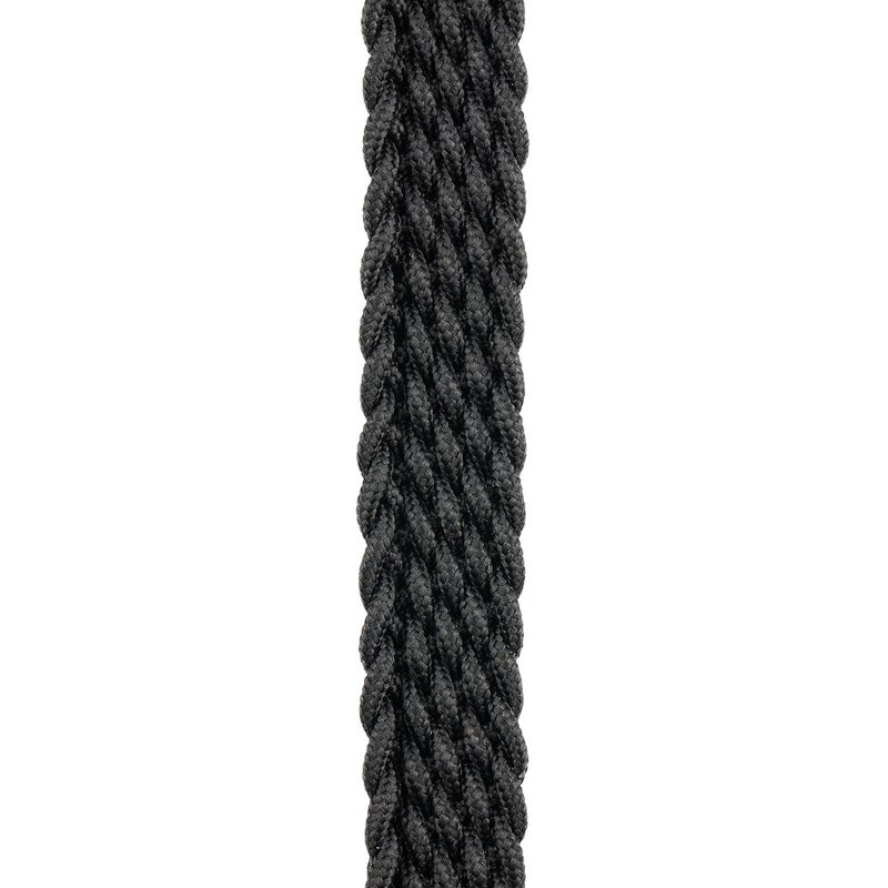 D'Addario Accessories Mandolin Strap - Mandolin Accessories - Braided Mandolin Strap - Black - Image 2